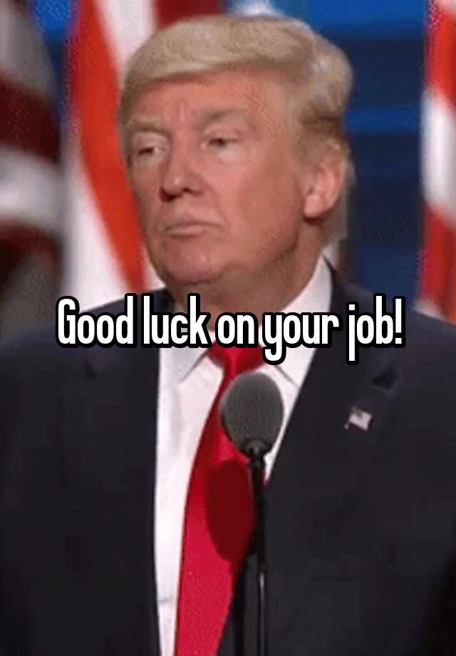 good-luck-on-your-job