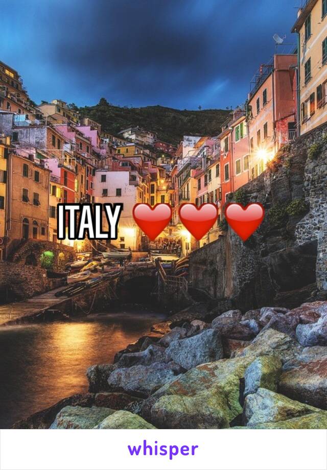 ITALY ❤️❤️❤️