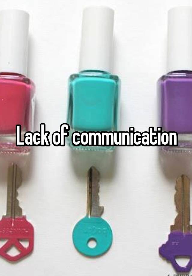 lack-of-communication