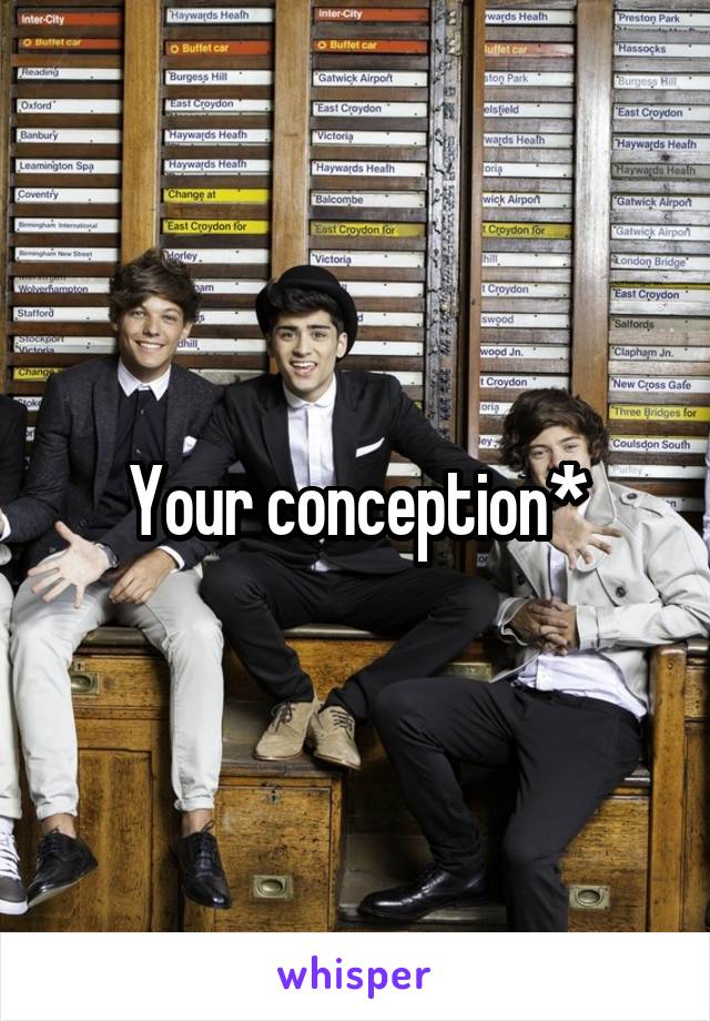 Your conception*