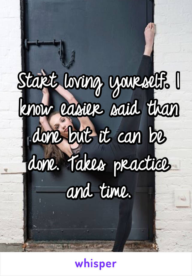 Start loving yourself. I know easier said than done but it can be done. Takes practice and time.