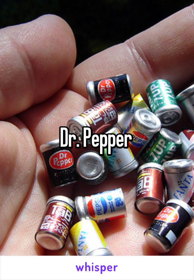 Dr. Pepper 