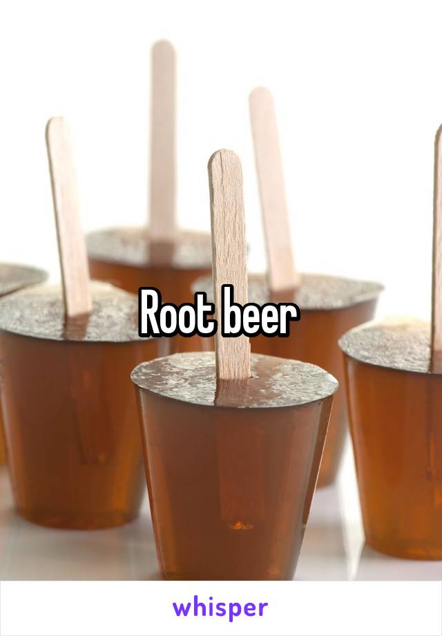 Root beer 