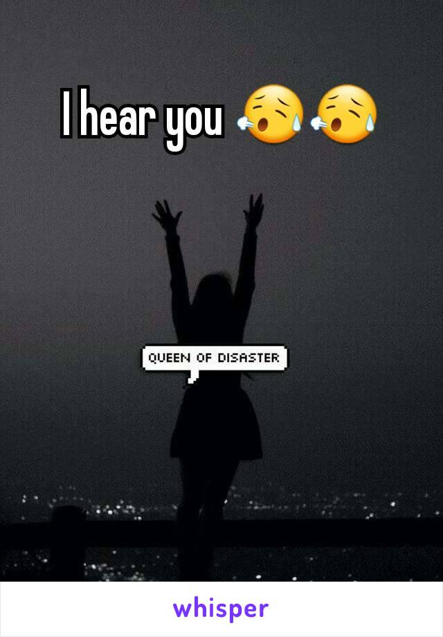 I hear you 😥😥