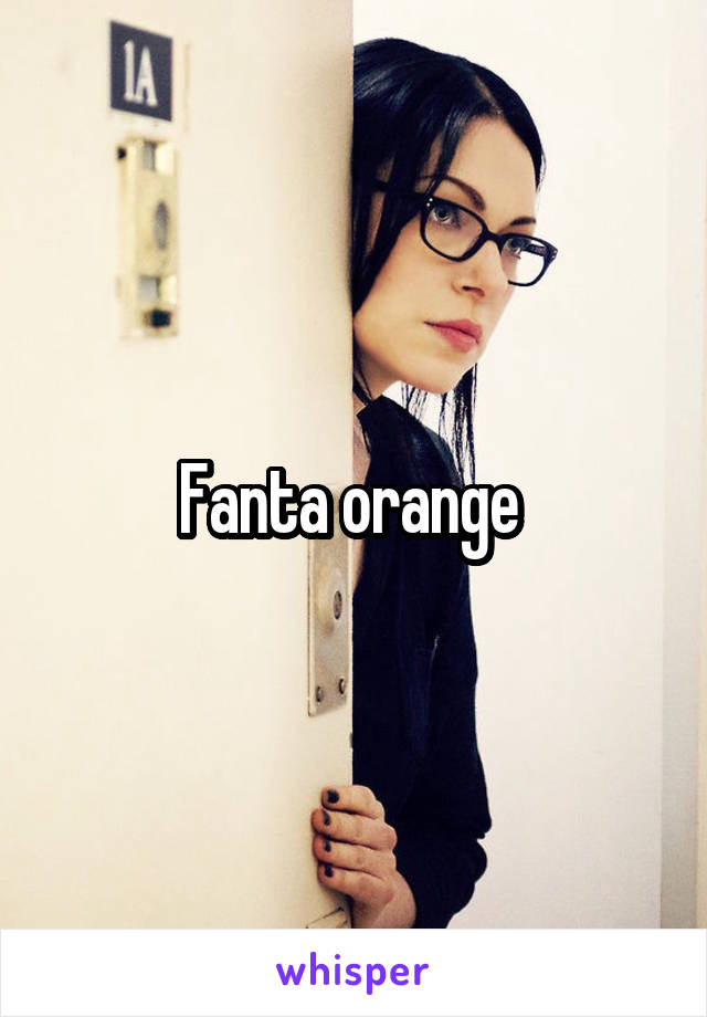 Fanta orange 