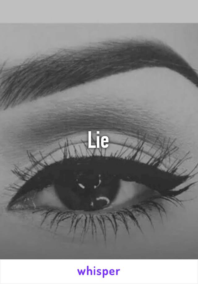 Lie