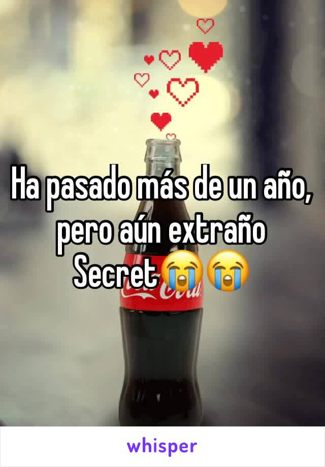 Ha pasado más de un año, pero aún extraño Secret😭😭