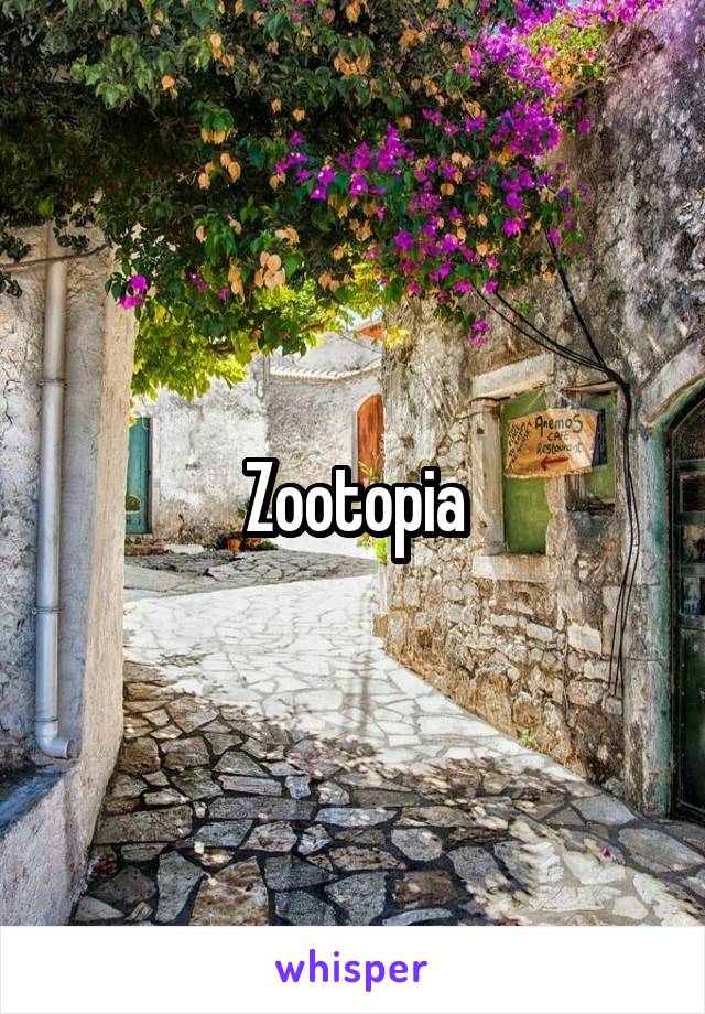 Zootopia