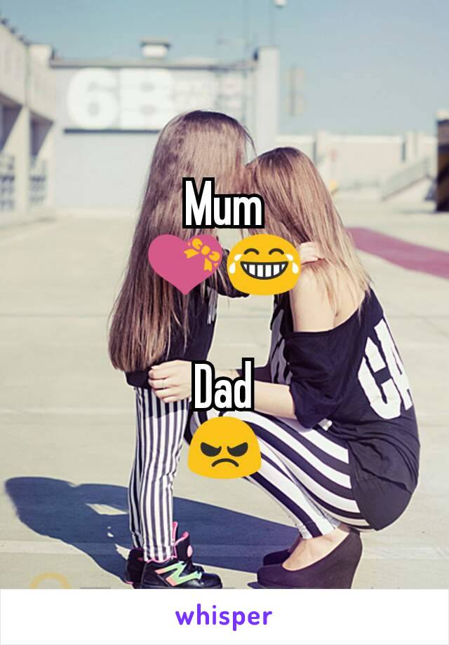 Mum
💝😂

Dad
😠