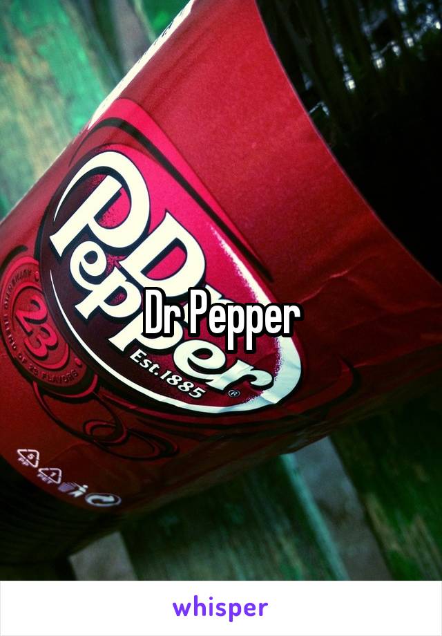 Dr Pepper