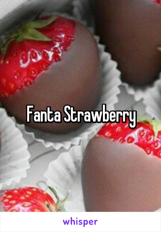 Fanta Strawberry