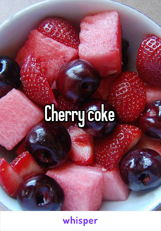 Cherry coke 