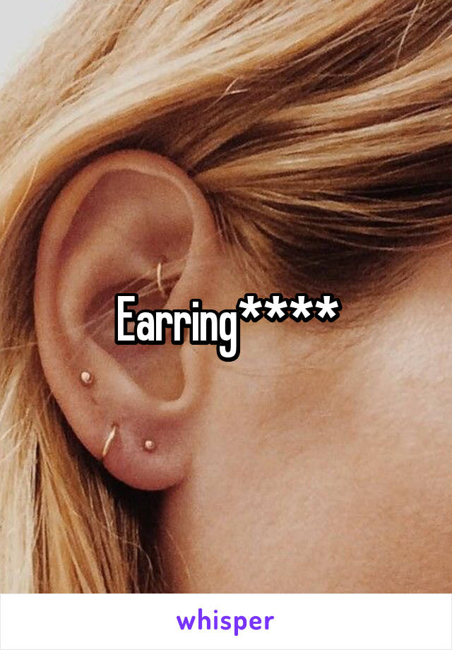 Earring****