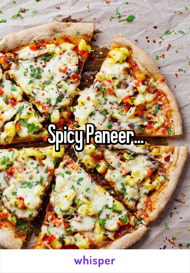 Spicy Paneer...