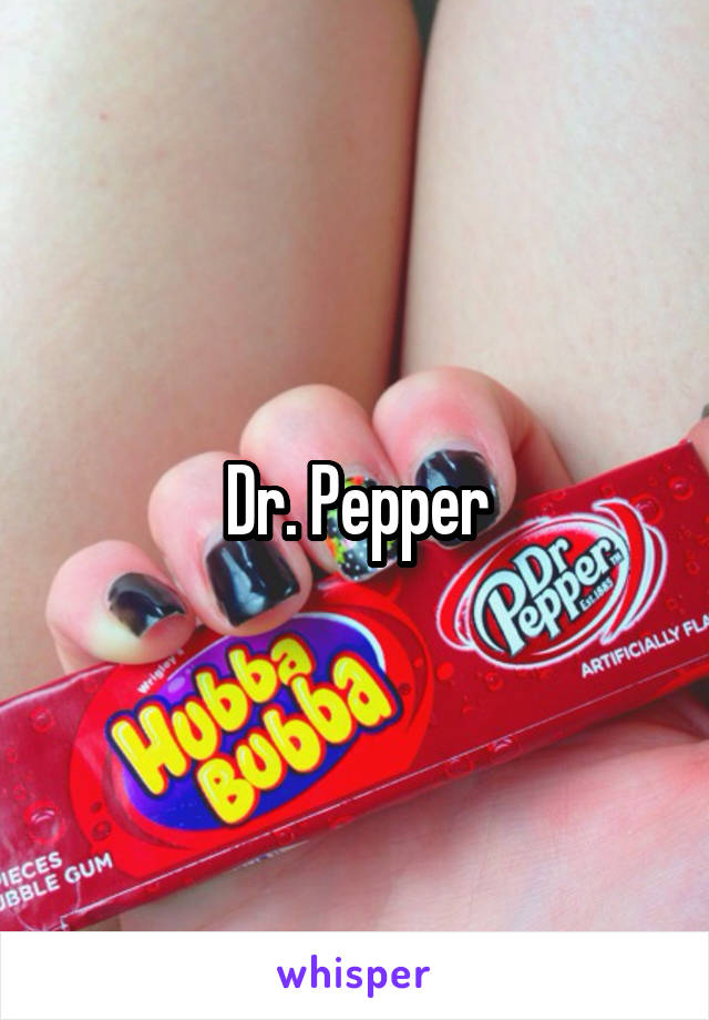 Dr. Pepper