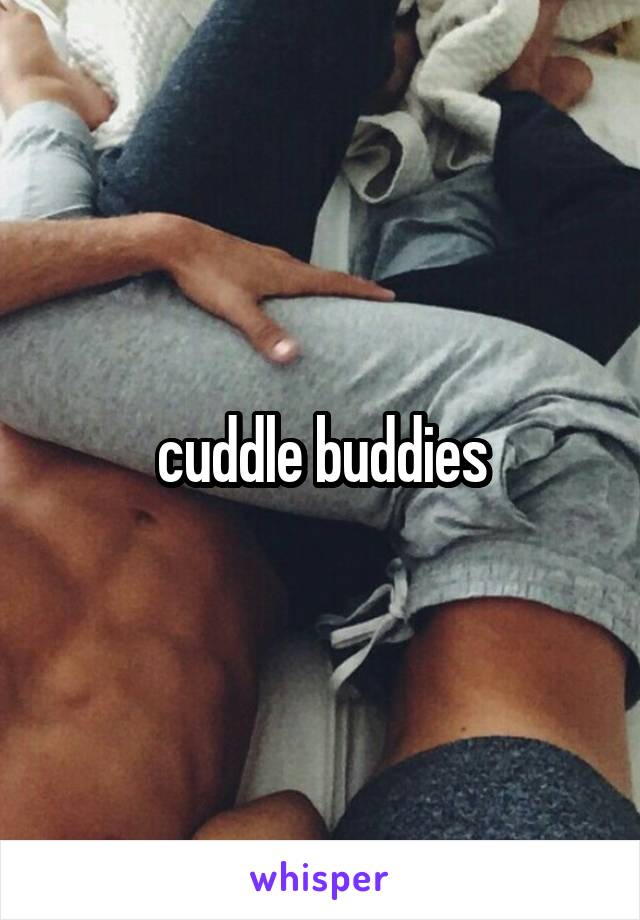 cuddle buddies