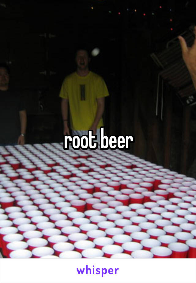 root beer