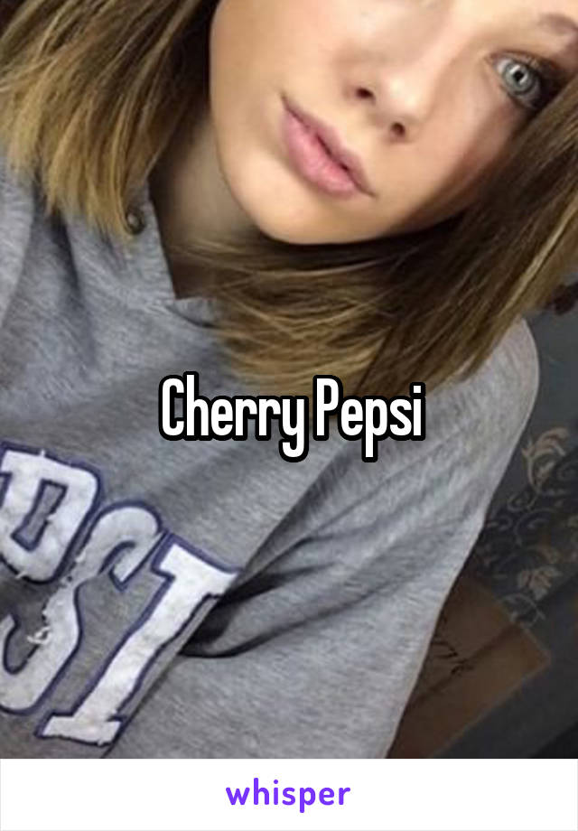 Cherry Pepsi