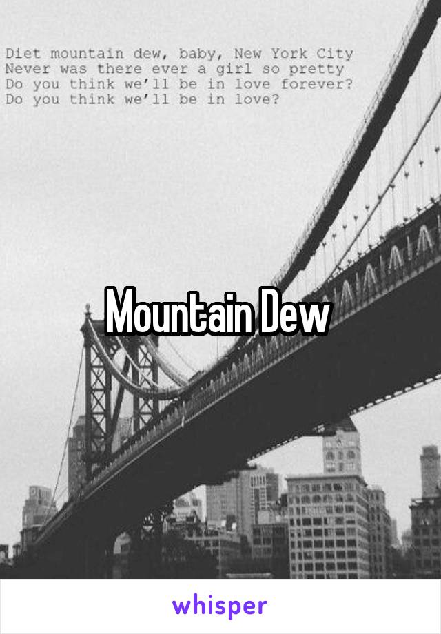 Mountain Dew 