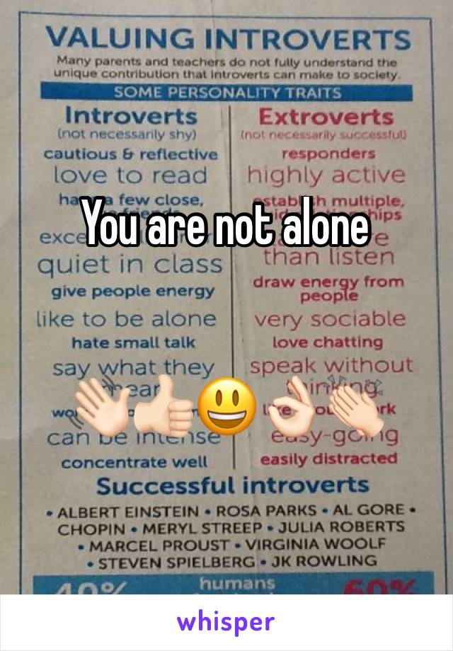 You are not alone 


👋🏻👍🏻😃👌🏻👏🏻