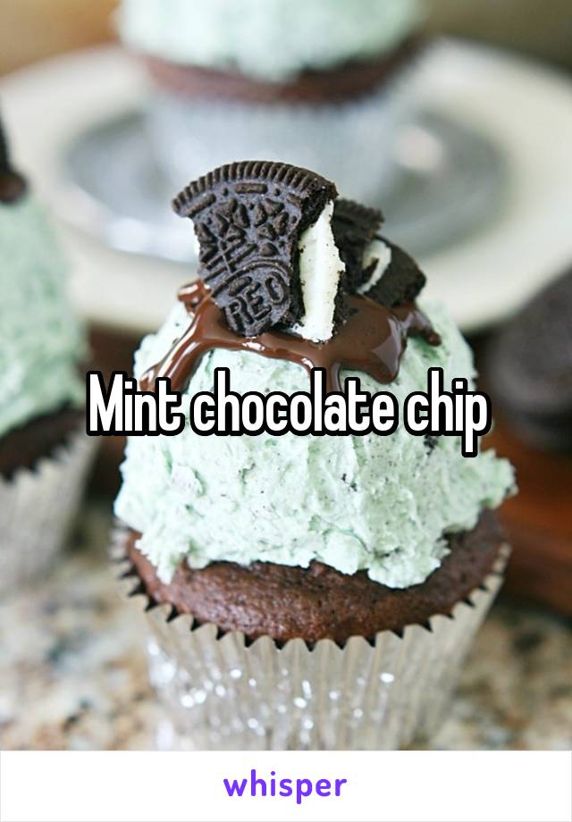 Mint chocolate chip