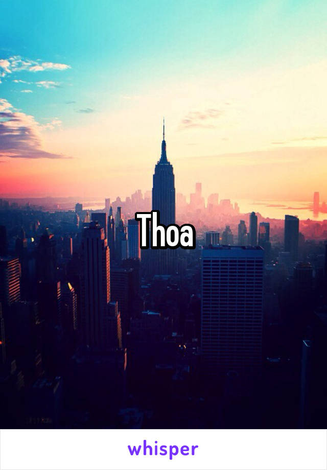 Thoa