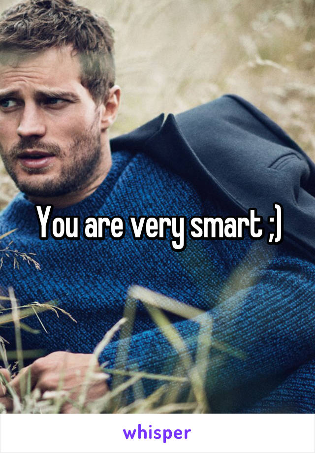 You are very smart ;)