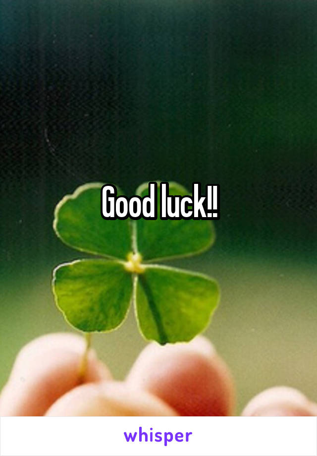 Good luck!!
