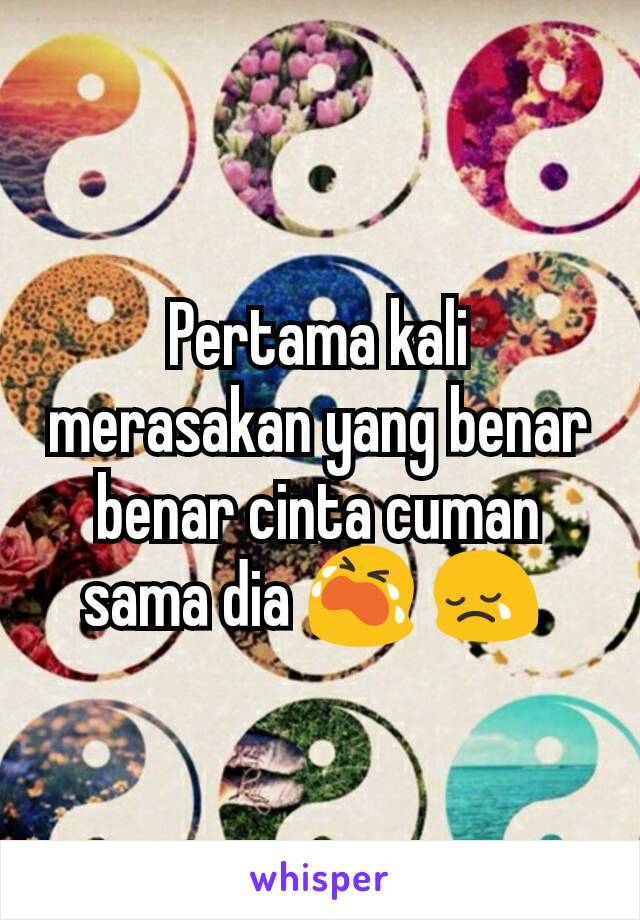 Pertama kali merasakan yang benar benar cinta cuman sama dia 😭 😢 