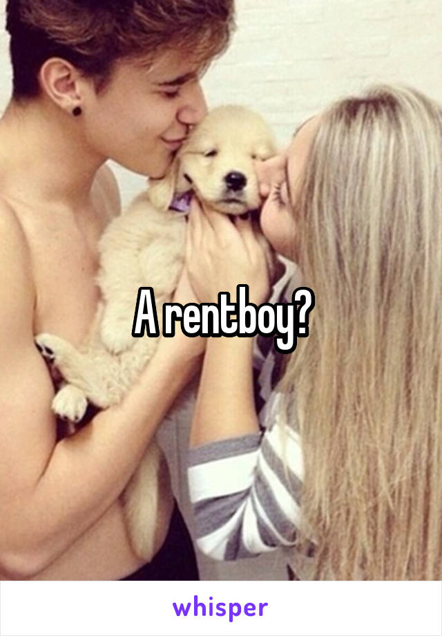 A rentboy?