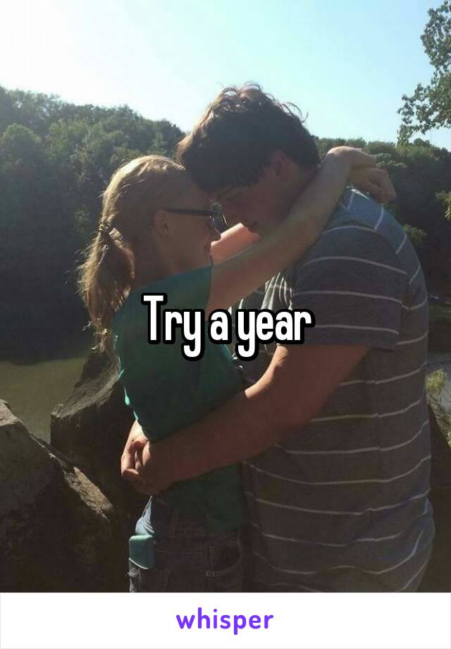 Try a year