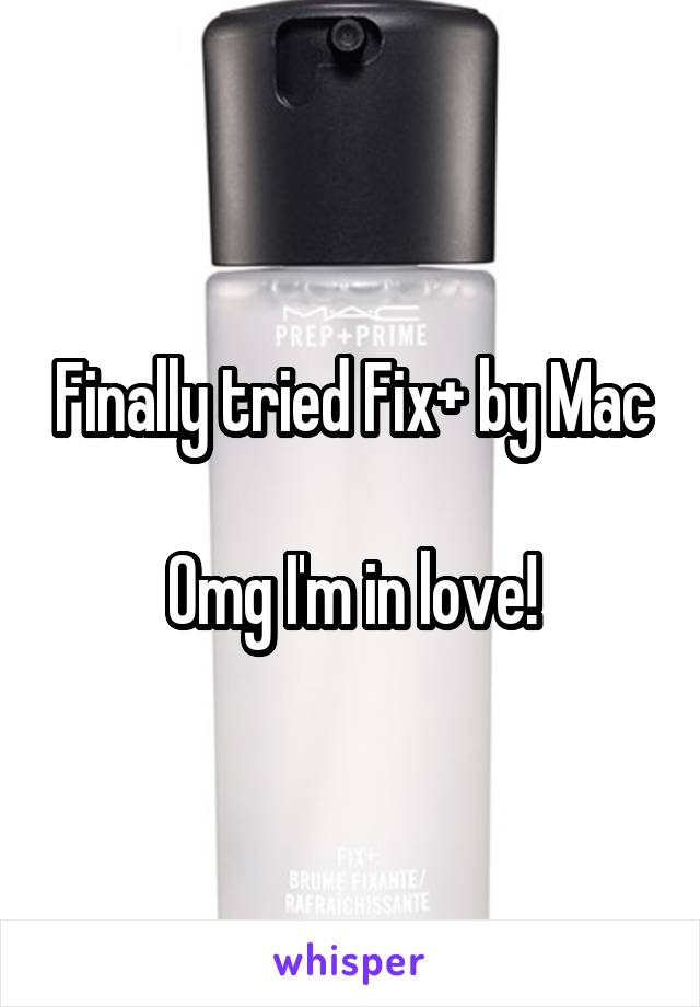 Finally tried Fix+ by Mac

Omg I'm in love!