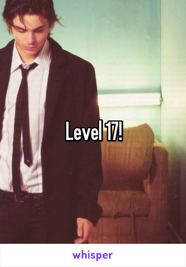 Level 17!