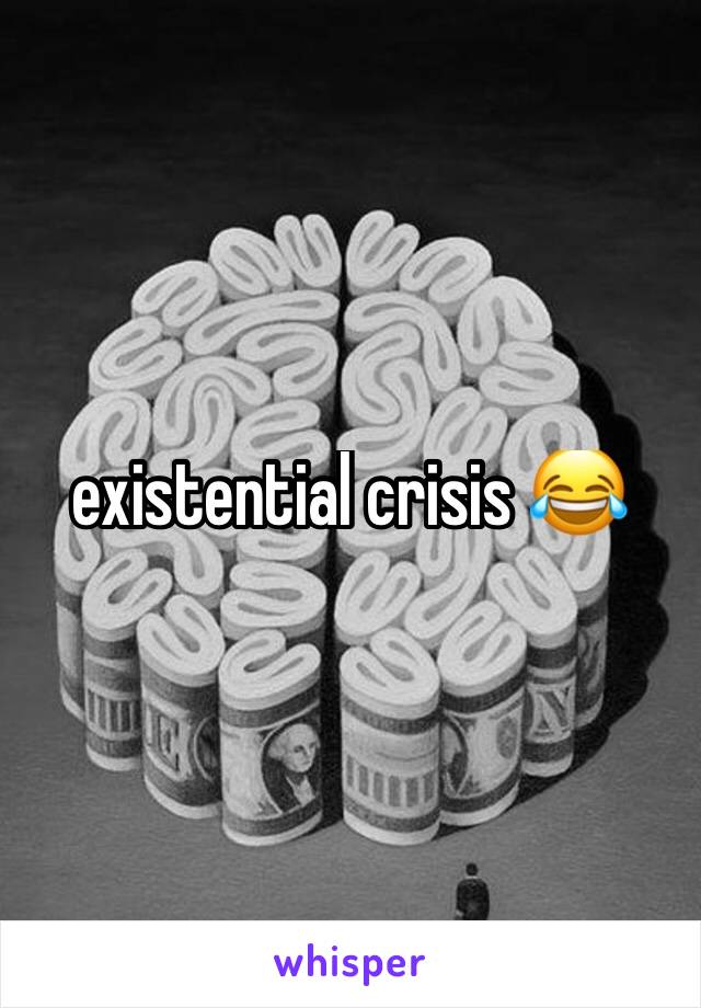 existential crisis 😂