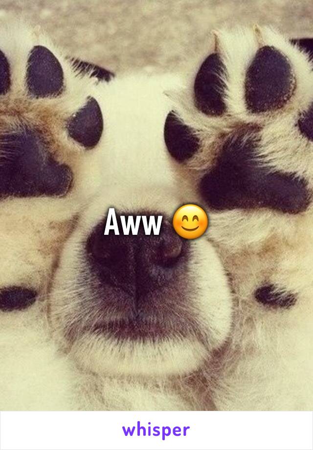 Aww 😊