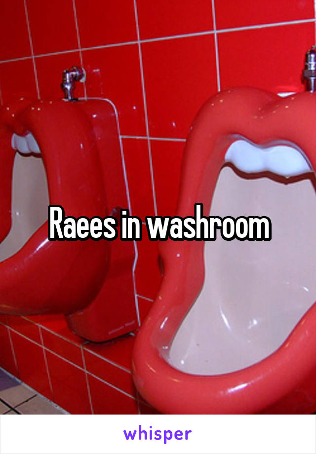 Raees in washroom