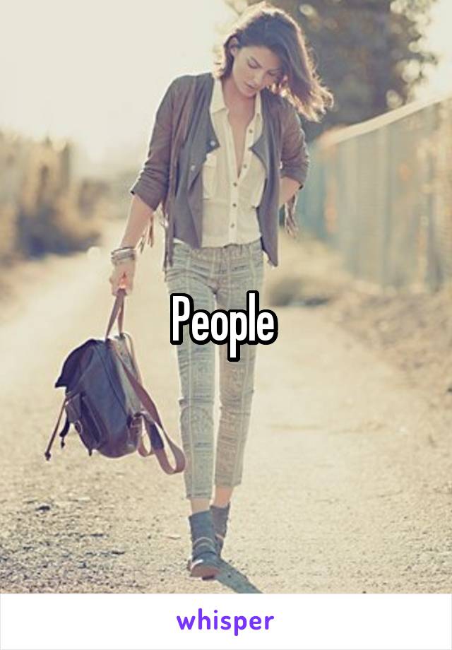 People 