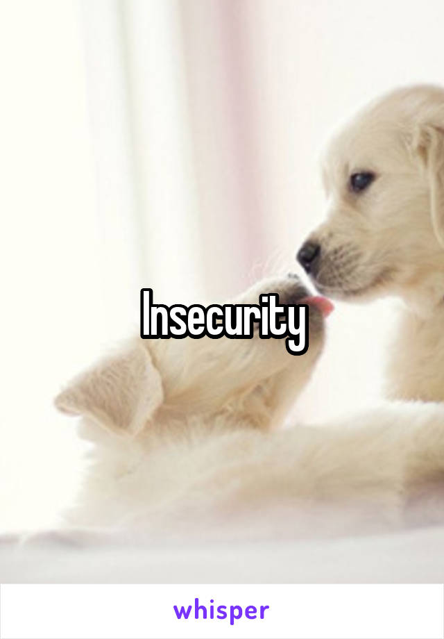 Insecurity