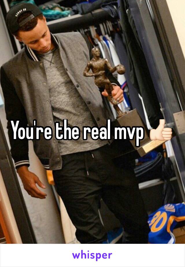 You're the real mvp 👍🏻