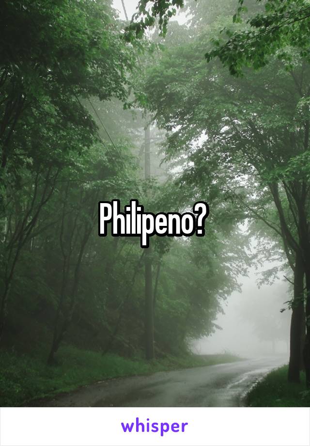 Philipeno? 