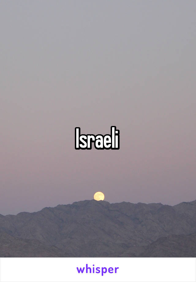 Israeli 