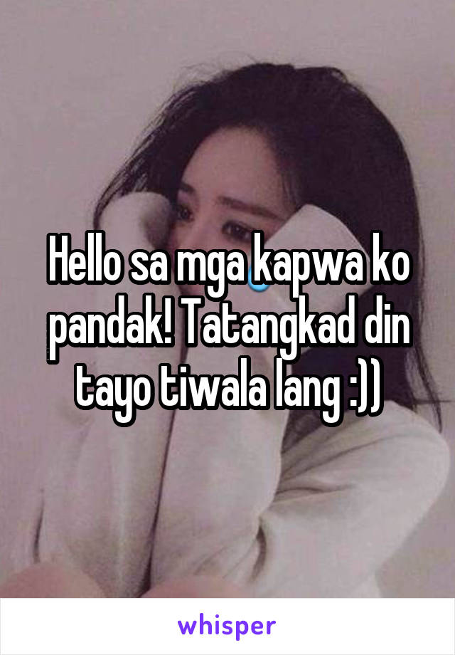 Hello sa mga kapwa ko pandak! Tatangkad din tayo tiwala lang :))