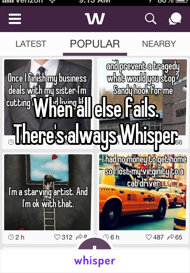 When all else fails. There's always Whisper 