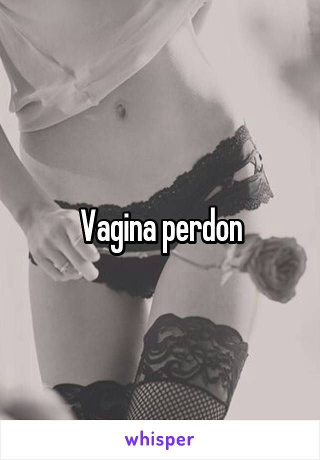 Vagina perdon