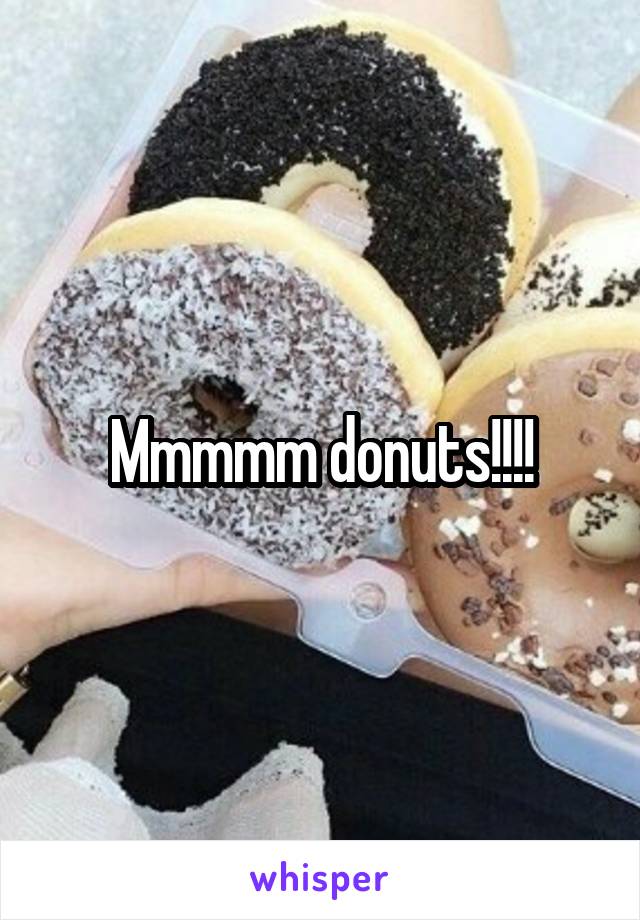 Mmmmm donuts!!!!