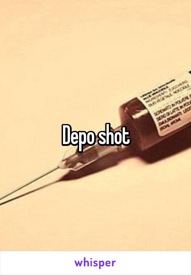 Depo shot