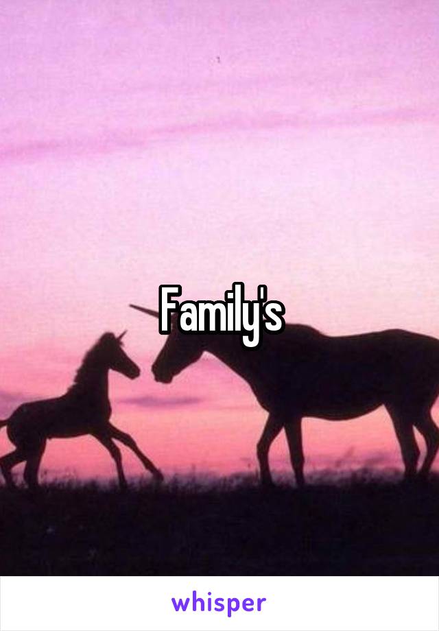 Family's