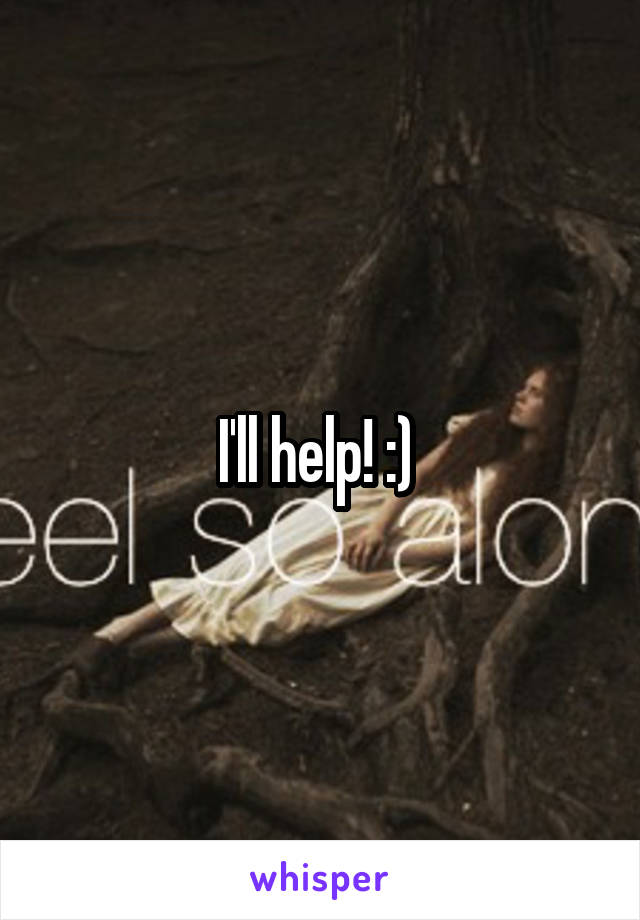 I'll help! :) 