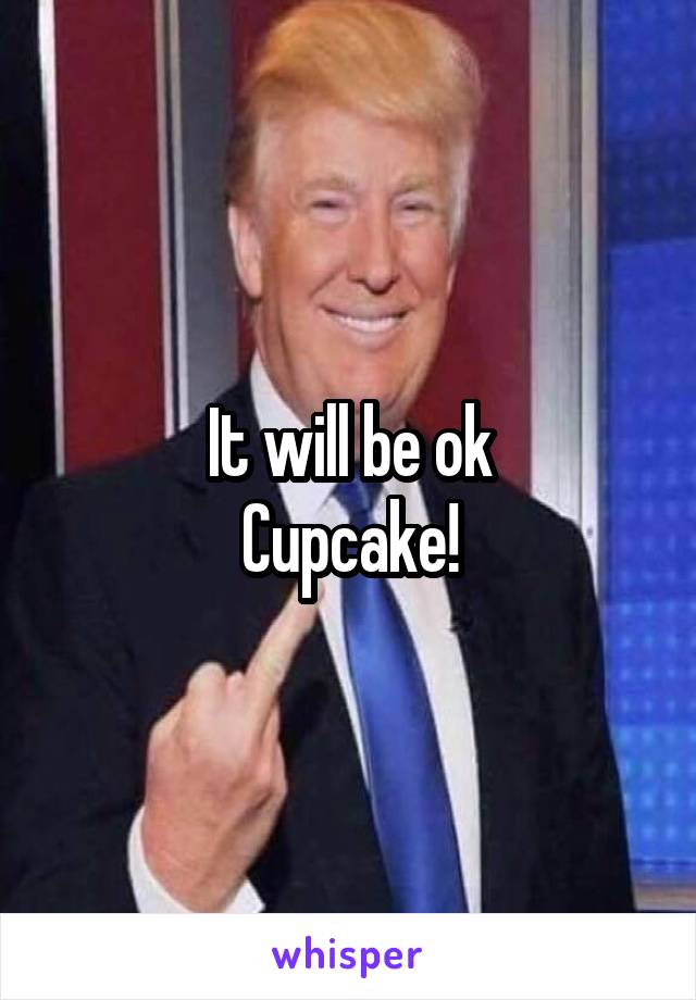 It will be ok
Cupcake!