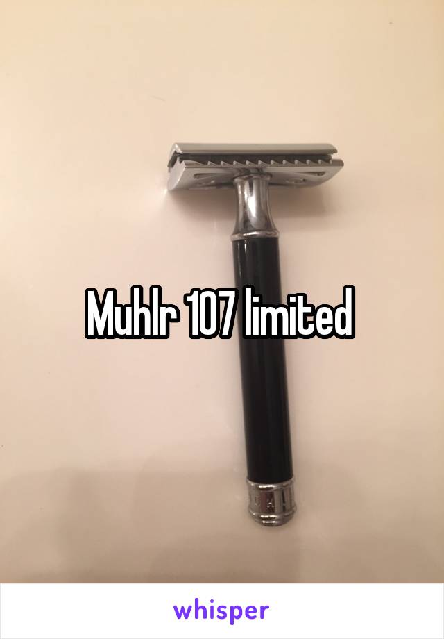Muhlr 107 limited 